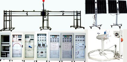 風光互補發(fā)電、充電、逆變實訓裝置