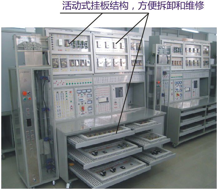 電梯電氣線(xiàn)路拆裝實(shí)訓(xùn)考核裝置
